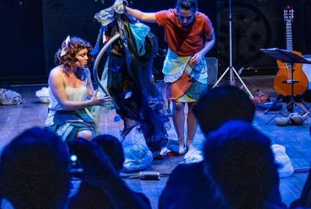 Espetáculo lítero musical Infantil "Cantigas para acordar o rio"