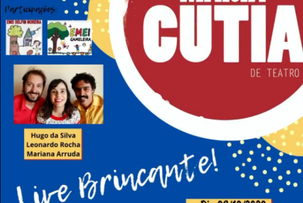 Live Brincante do Grupo Maria Cutia