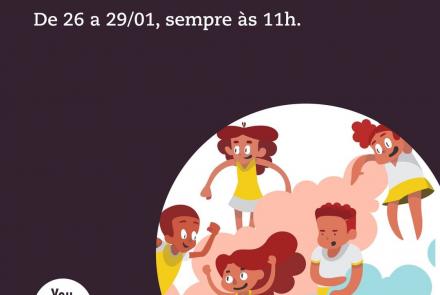 Contação de estória “Seu Dazim Conta...”, com Keu Freire - Projeto “Eu, Criança, no Museu!” do Memorial Val