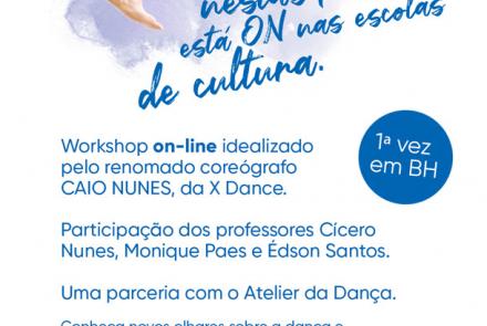 Workshop XDANCE com Caio Nunes - Centro Cultural SESIMINAS