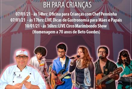 BH para Crianças: Circo Marimbondo Show - Papagaio de Toda Cor