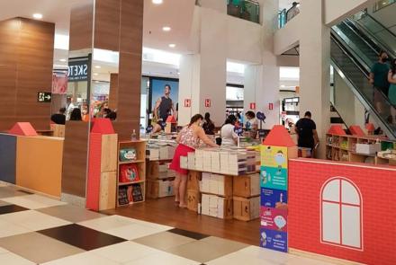 Feira do Livro no Shopping Cidade