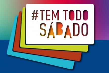 Projeto infantil do Sesc Palladium: "Tem Todo Sábado" - Programação Fevereiro/202