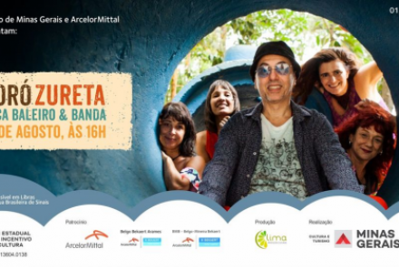 Espetáculo: "Zoró Zureta - Zeca Baleiro & Banda" - Diversão em Cena ArcelorMittal