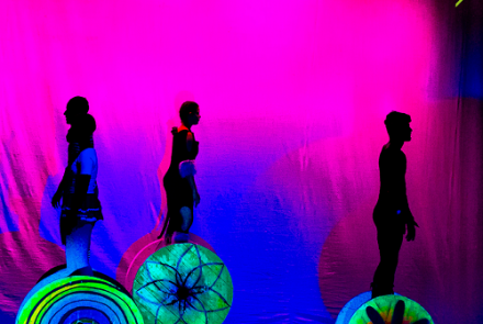 apresentação artística de circo 