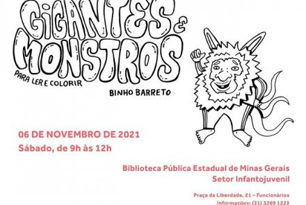 Lançamento: Monstros e Gigantes - Biblioteca Estadual de Minas Gerais