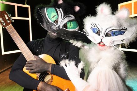 Foto de divulgação Espetáculo - As Oliveiras e os sete gatinhos 