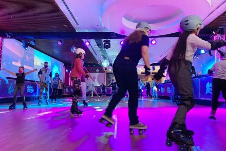 Pista de Patinação Retrô Roller Boogie - a partir de 1/2