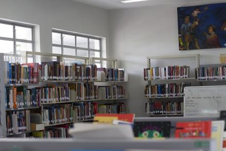 Divulgação biblioteca do Centro Cultural Jardim Guanabara 