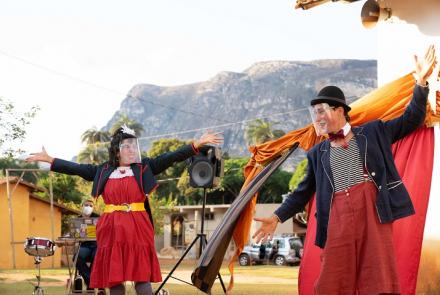 Atividade Circo em Família do Centro Cultural Venda Nova