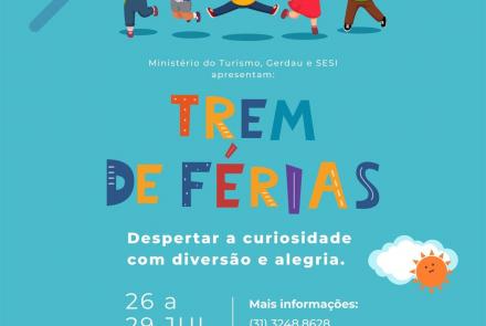 Programação de Férias: "Trem de Férias" | Museu de Artes e Ofícios