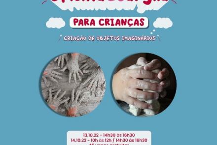 Oficina de argila para crianças