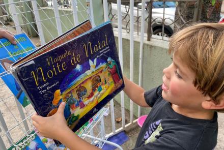 Projeto Santa Leitura: "Uma Biblioteca a Céu Aberto”