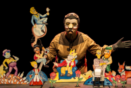 O pequeno principe de papel