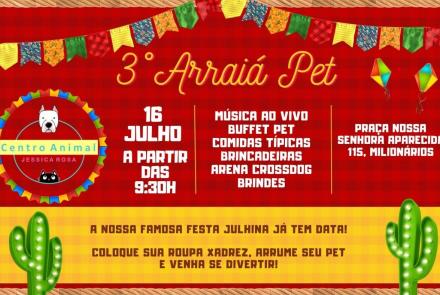 3º Arraiá Pet