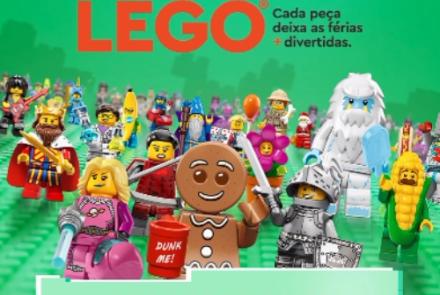 Brincando com os blocos LEGO