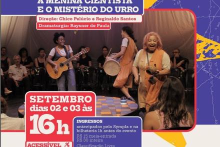 Espetáculo: A Menina Cientista e O Mistério do Urro