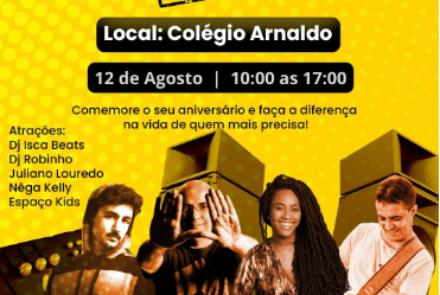 Festa Beneficente do "boraprarua"