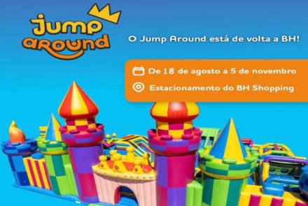 Jump Around - O maior castelo inflável da América Latina