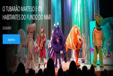 Musical infantil: “O Tubarão Martelo e os Habitantes do Fundo do Mar”