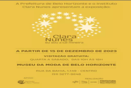  Exposição inédita: “Clara Nunes - Eu Sou a Tal Mineira”