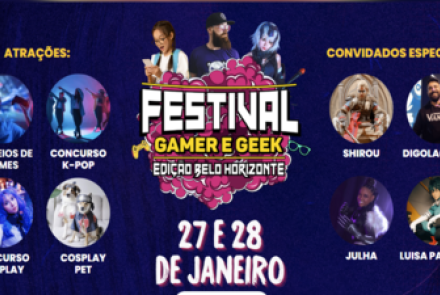 Festival Gamer e Geek "Edição Belo Horizonte"