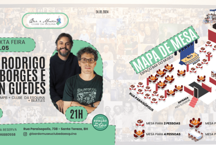 Show com Rodrigo Borges e Ian Guedes