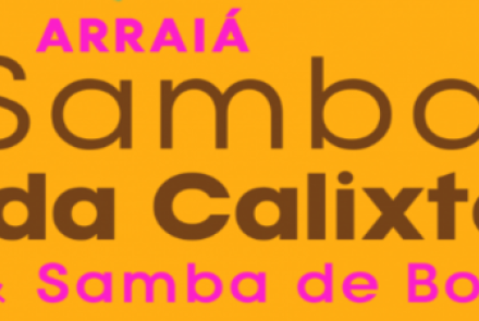 Samba da Calixto Junino - Banner