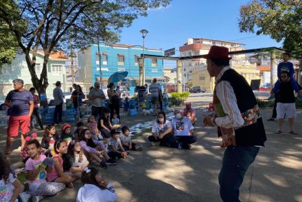 Santa Leitura " Uma Biblioteca a Céu Aberto”