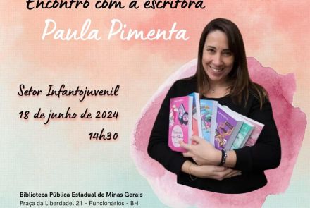 Encontro com a escritora - Paula Pimenta