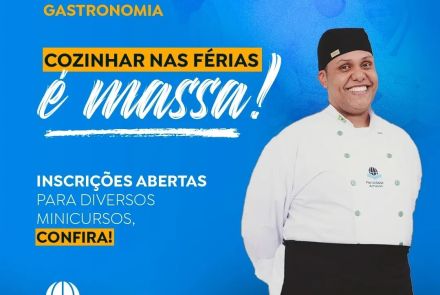 Cursos de Férias da Gastronomia na Faculdade Arnaldo