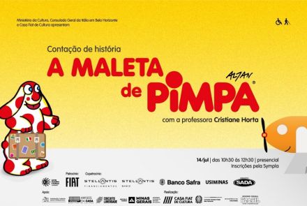 Contação de História: A maleta de Pimpa