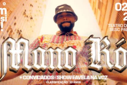 Salve a Compositor: Show “Favela na Voz” de Mano Ró