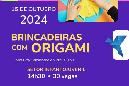 Brincadeiras com Origami na Biblioteca
