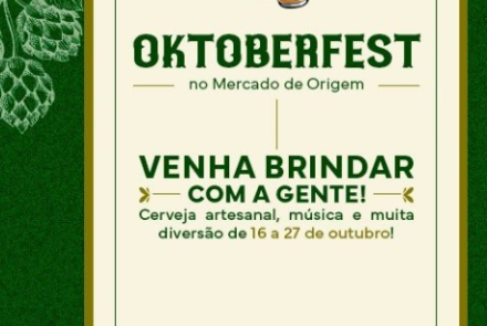 Festa: Oktoberfest no Mercado de Origem