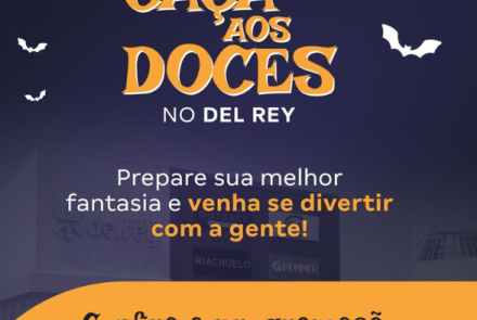 Halloween 'Caça aos Doces' - Del Rey