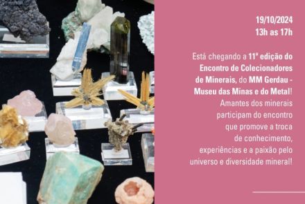 11ª edição do Encontro de Colecionadores de Minerais