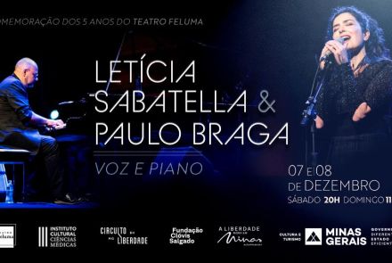 Letícia Sabatella e Paulo Braga - Voz e Piano