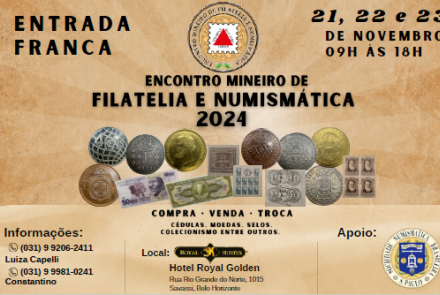 Encontro Mineiro de Filatelia e Numismática 2024