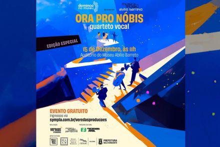 Domingo no Museu com: Quarteto Ora Pro Nóbis