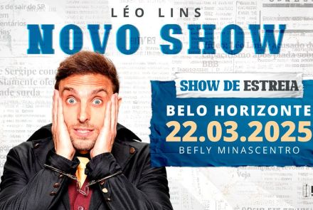 Comédia stand-up: Léo Lins