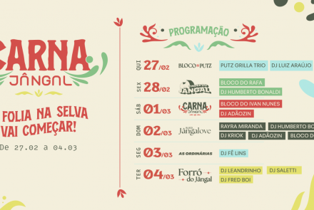 Carnajângal e Bloco Jângalove