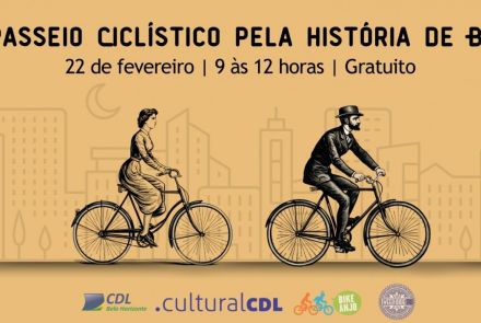 Passeio Ciclístico pelo Comércio e a História de BH