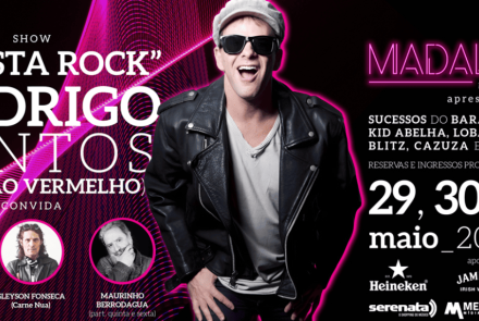 Show: "A festa rock" por Rodrigo Santos