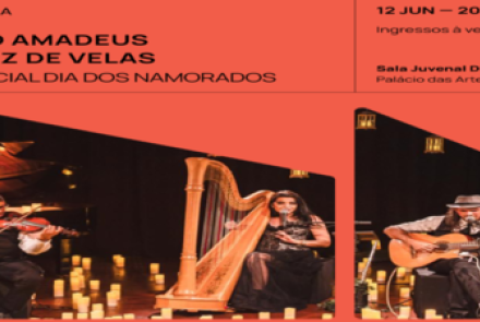 Show: “Dia dos Namorados à Luz de Velas” do Trio Amadeus