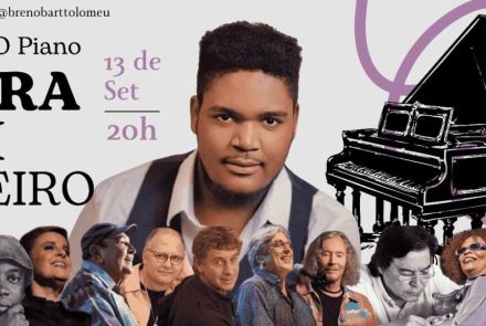 Show: “O Piano Brasileiro” de Breno Bartolomeu