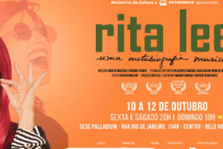 Espetáculo Musical: “Rita Lee – Uma Autobiografia Musical” 