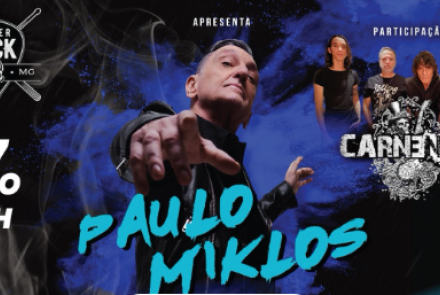 Show: Paulo Miklos + Carne Nua