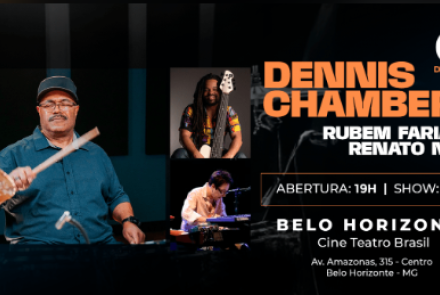 Show: Dennis Chambers, Rubem Farias e Renato Neto - Turnê Brasil 2025