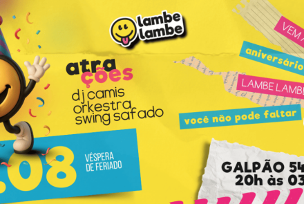 Festa: Lambe Lambe - 4 anos